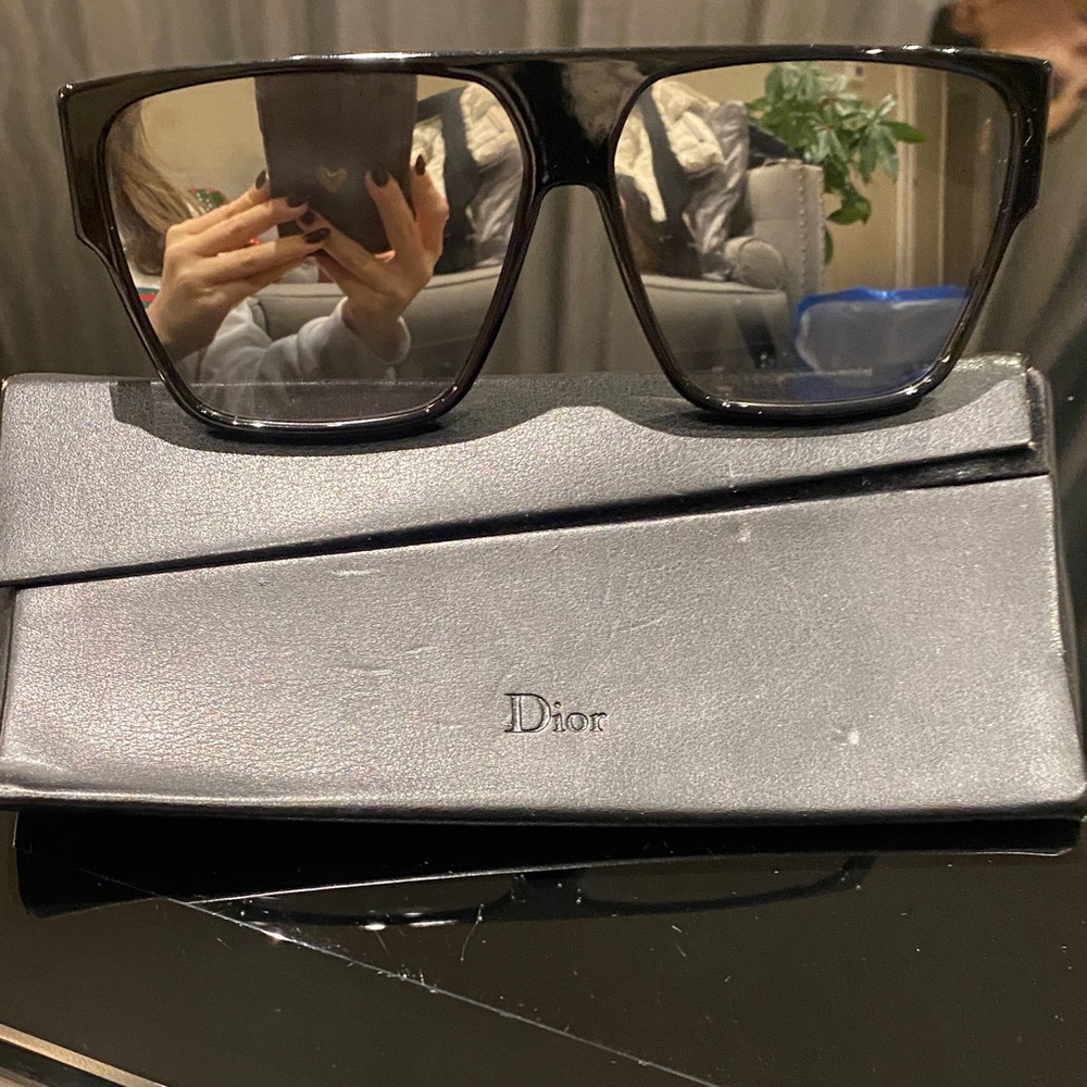 Dior Sleek Black Sunglasses